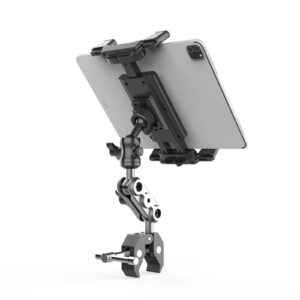 Multi Angle Metal Arm Adjusted for Phone   Tablet Holder with Claw Clamp