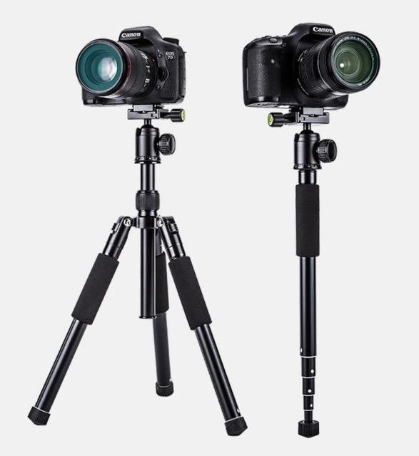 YUNTENG VCT-180 Portable Multipurpose Selfie Foldable Tripod Stand (35cm-174cm) for Phone Camera Selfie with Remote - Image 12