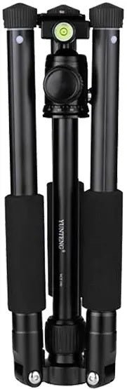 YUNTENG VCT-180 Portable Multipurpose Selfie Foldable Tripod Stand (35cm-174cm) for Phone Camera Selfie with Remote - Image 9